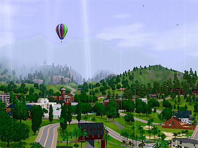 В Симс 3 Времена года - весна пахнет любовью