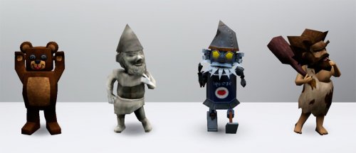 Интересные обитатели участков в Симс 3 - гномы