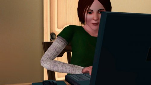 Стань великим писателем в Симс 3