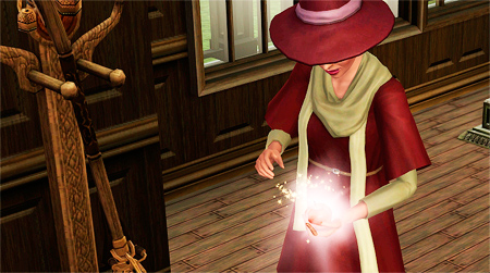 Как в Симс 3 становятся ведьмой