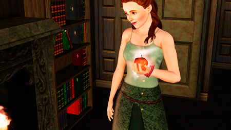 Заколдованные яблоки в The Sims 3 Сверхъестественное