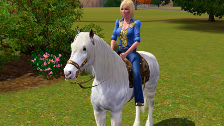 Симс 3 верховая езда